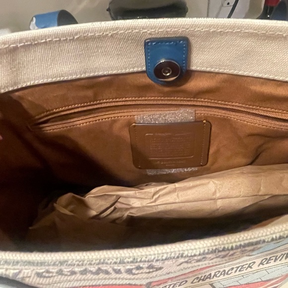 Coach Marvel Captain America Tote - Picture 8 of 11